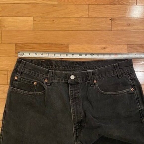 Levi Strauss 550 Mens Jeans Relaxed Fit Dark Wash Size 40x30 - Picture 3 of 6